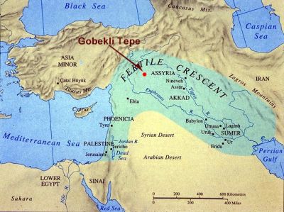 Gobekli Tepe Location Map